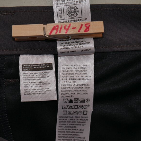 Levi's 511 Slim Fit Tech Pants Men's Size 38x34 Performance Stretch Gray NWT - Picture 9 of 11
